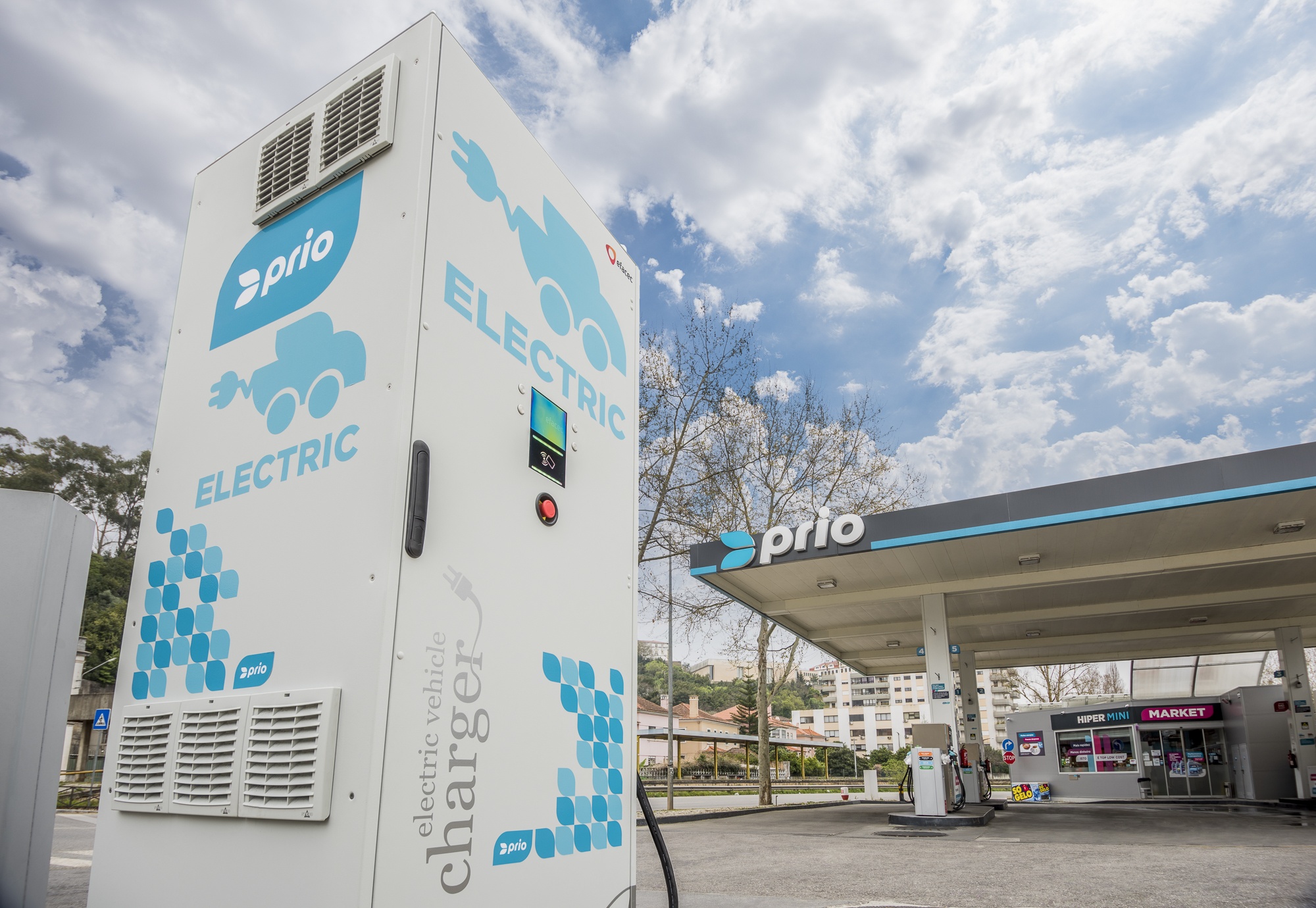 PRIO Electric Vehicle Charging Station. Image source: PRIO